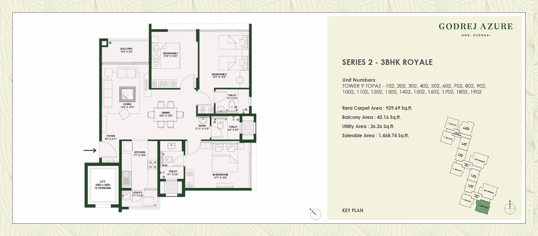 3 BHK Layout