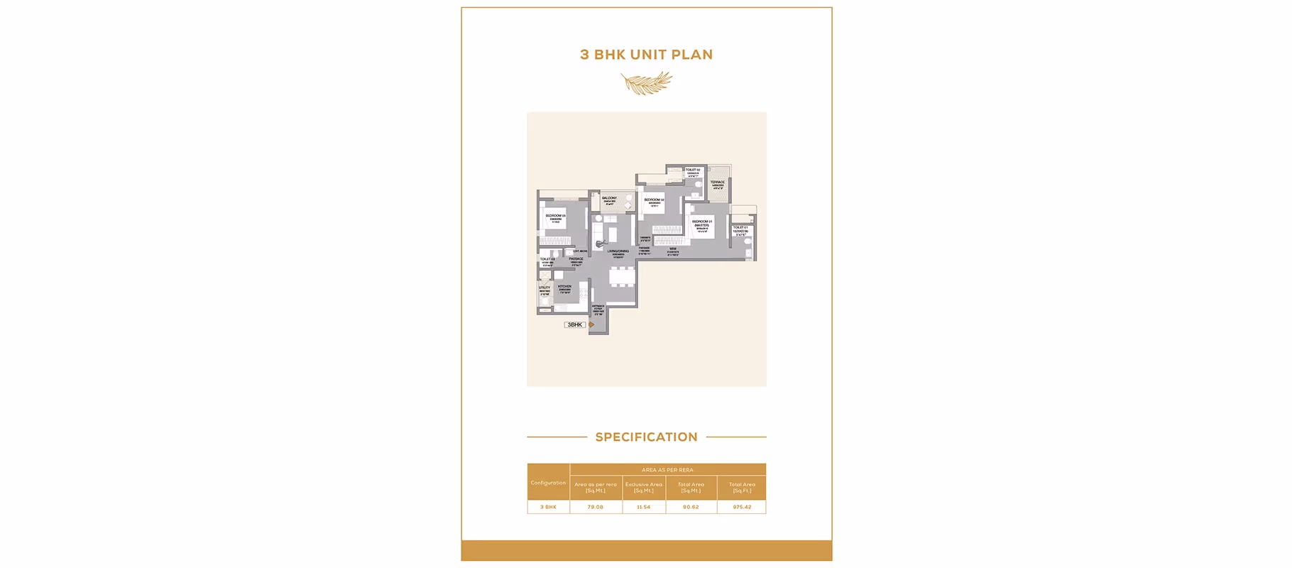3 BHK Layout