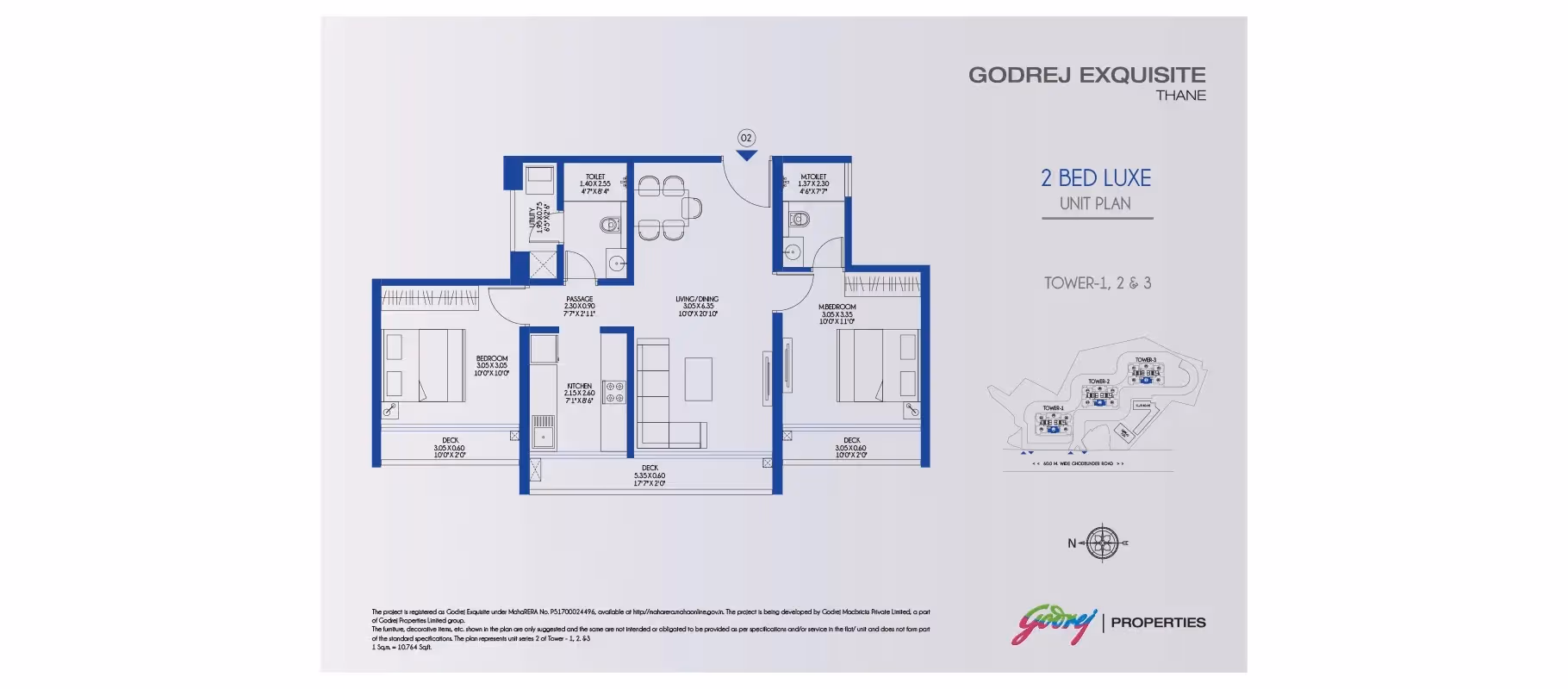 2 BHK Layout