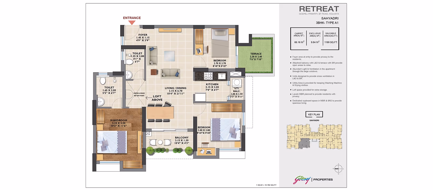 3 BHK Layout