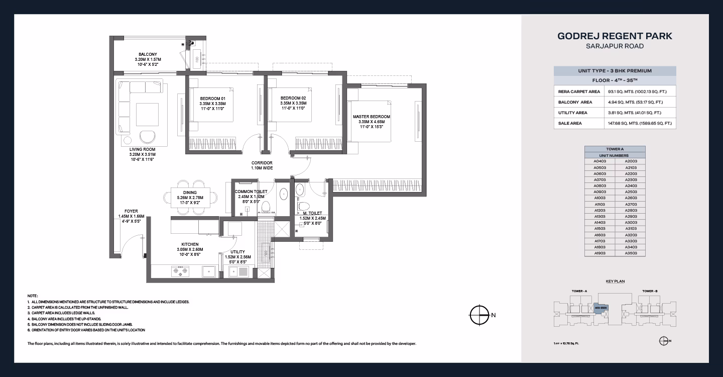3 BHK Layout