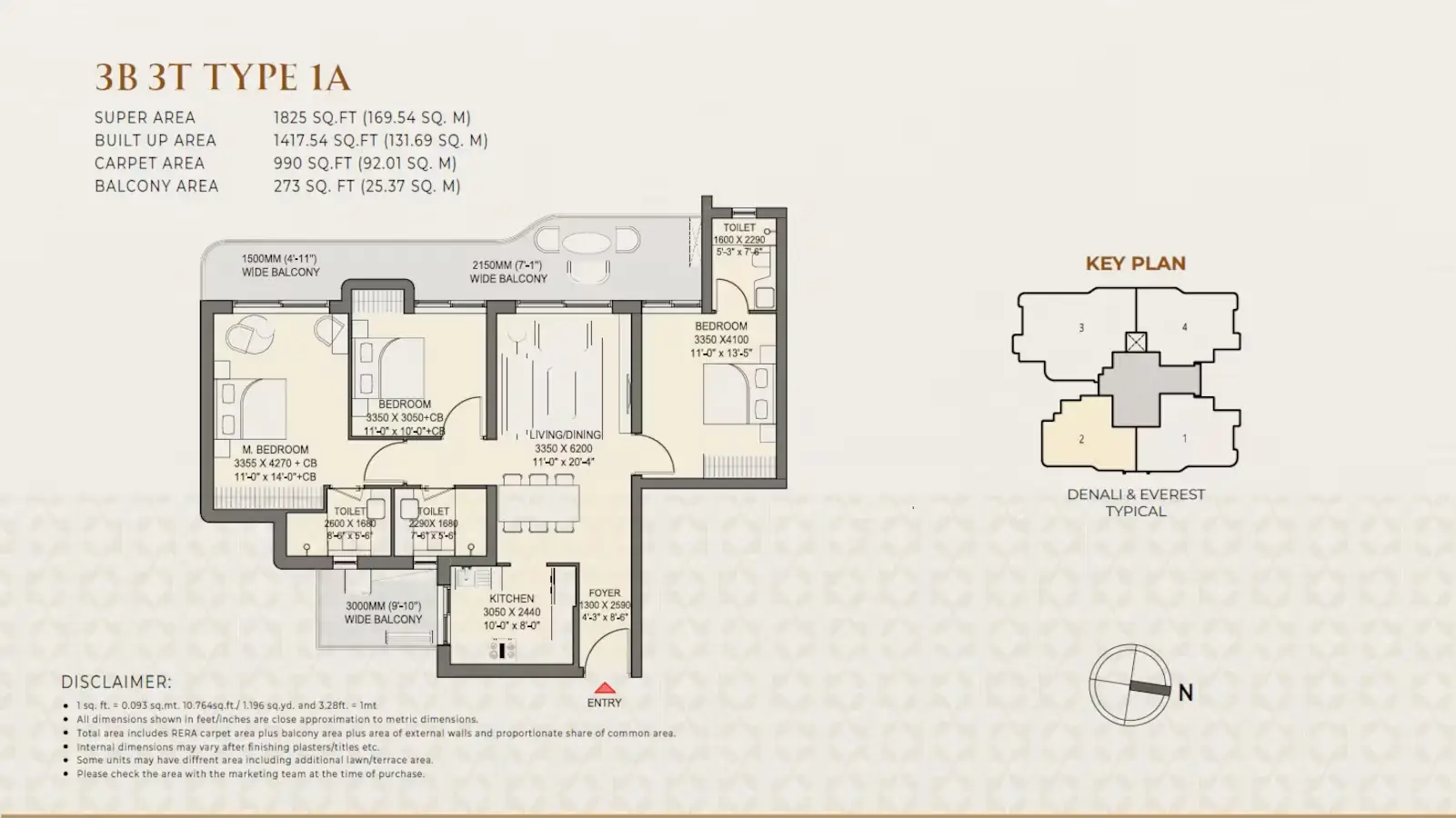 3 BHK Layout
