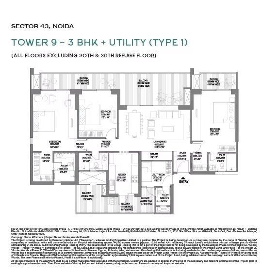 3 BHK Layout
