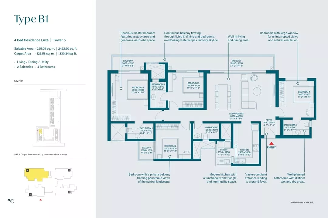 4 BHK Layout