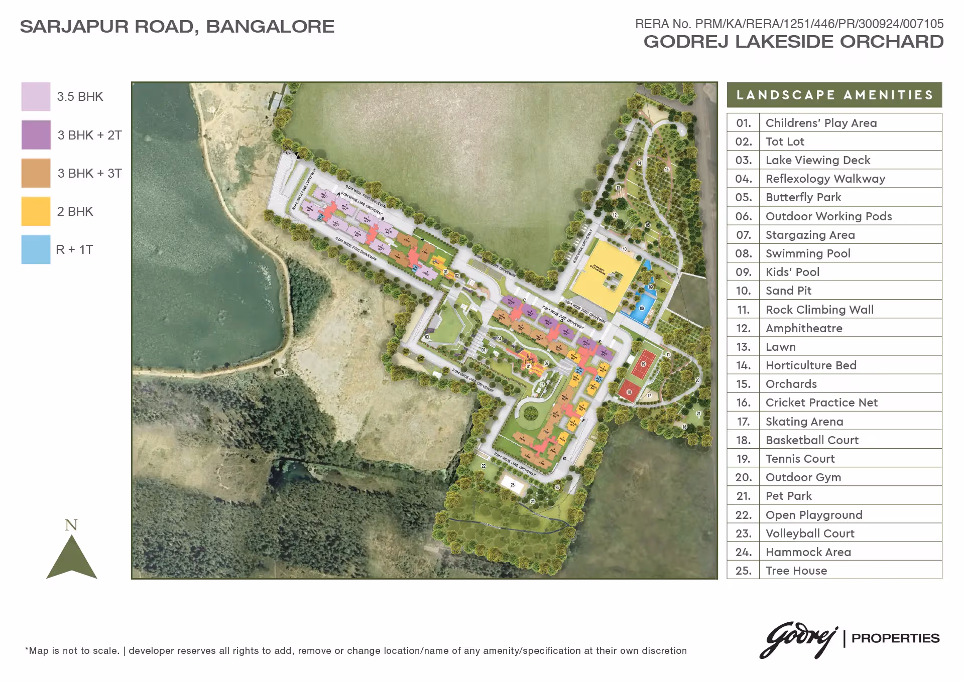 Godrej Lakeside Orchard Sarjapur Rd, Bengaluru Master Plan