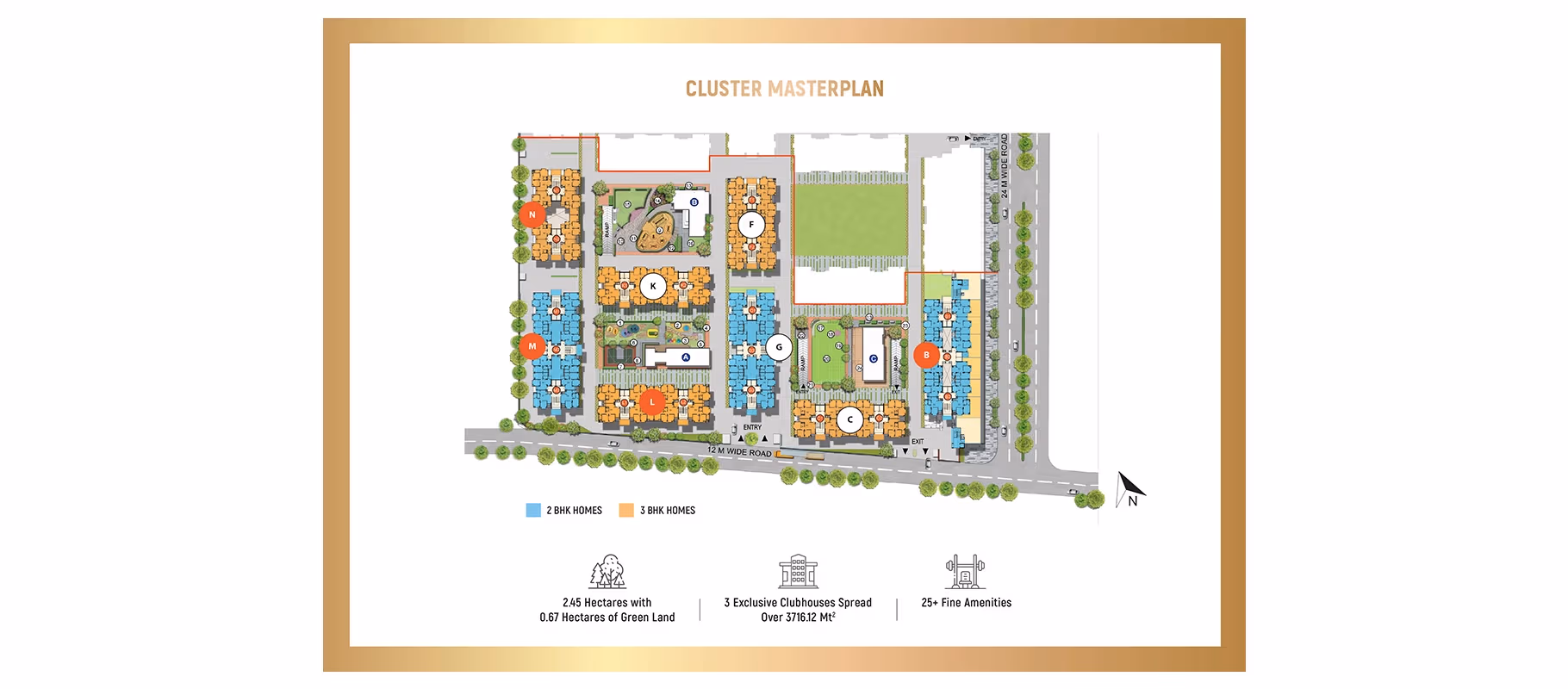 Celeste At Godrej Garden City, Ahmedabad Master Plan