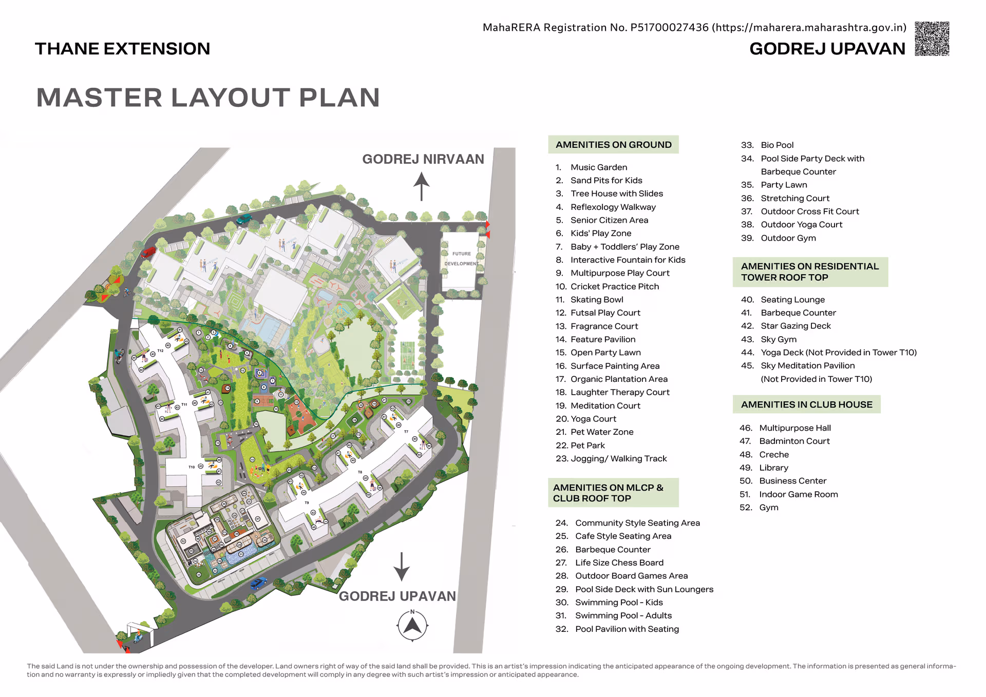 Godrej Upavan Thane Extension, Mumbai Master Plan