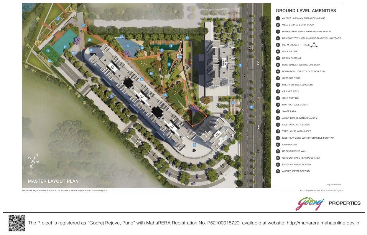Godrej Rejuve Keshavnagar, Pune Master Plan