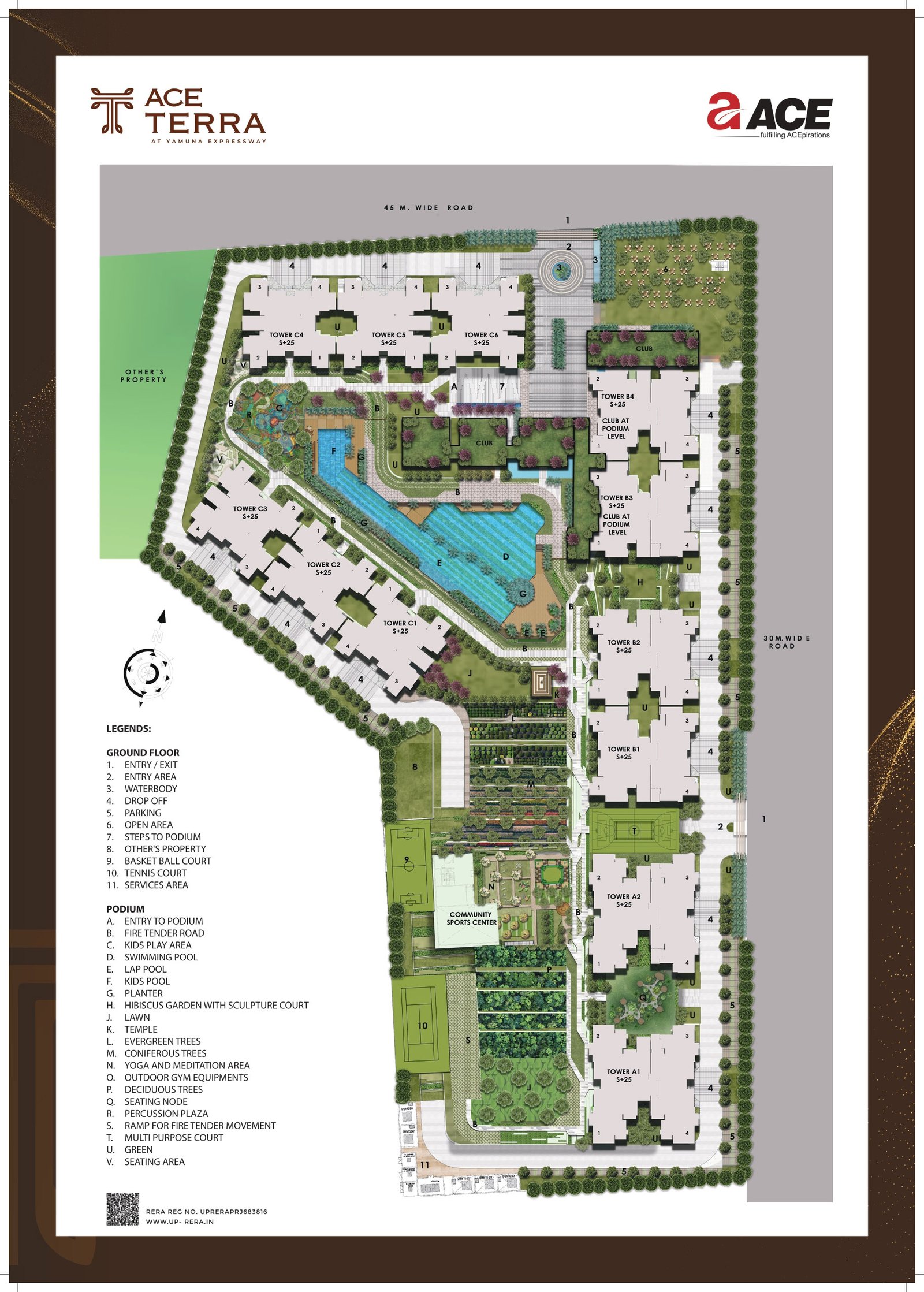 Ace Terra Yamuna Expreesway Master Plan