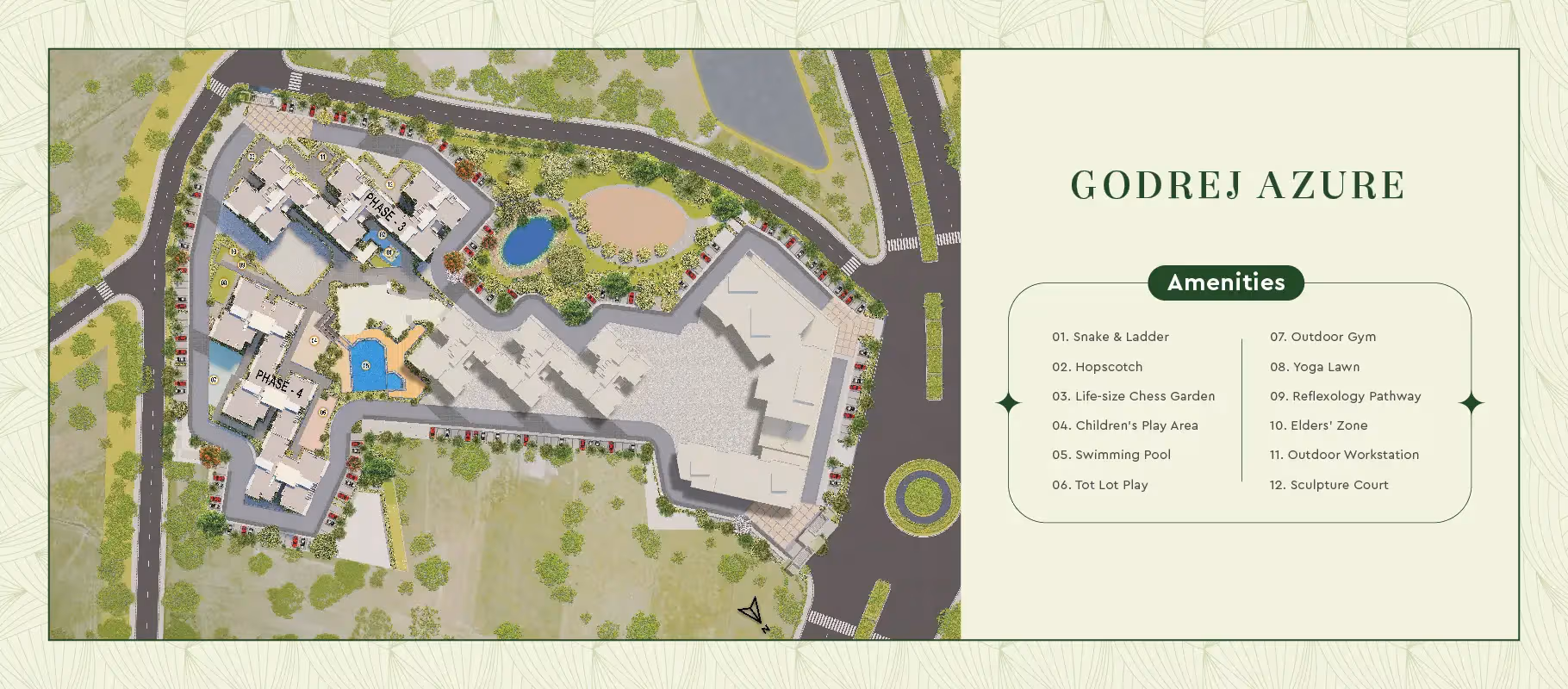 Godrej Azure OMR, Chennai Master Plan