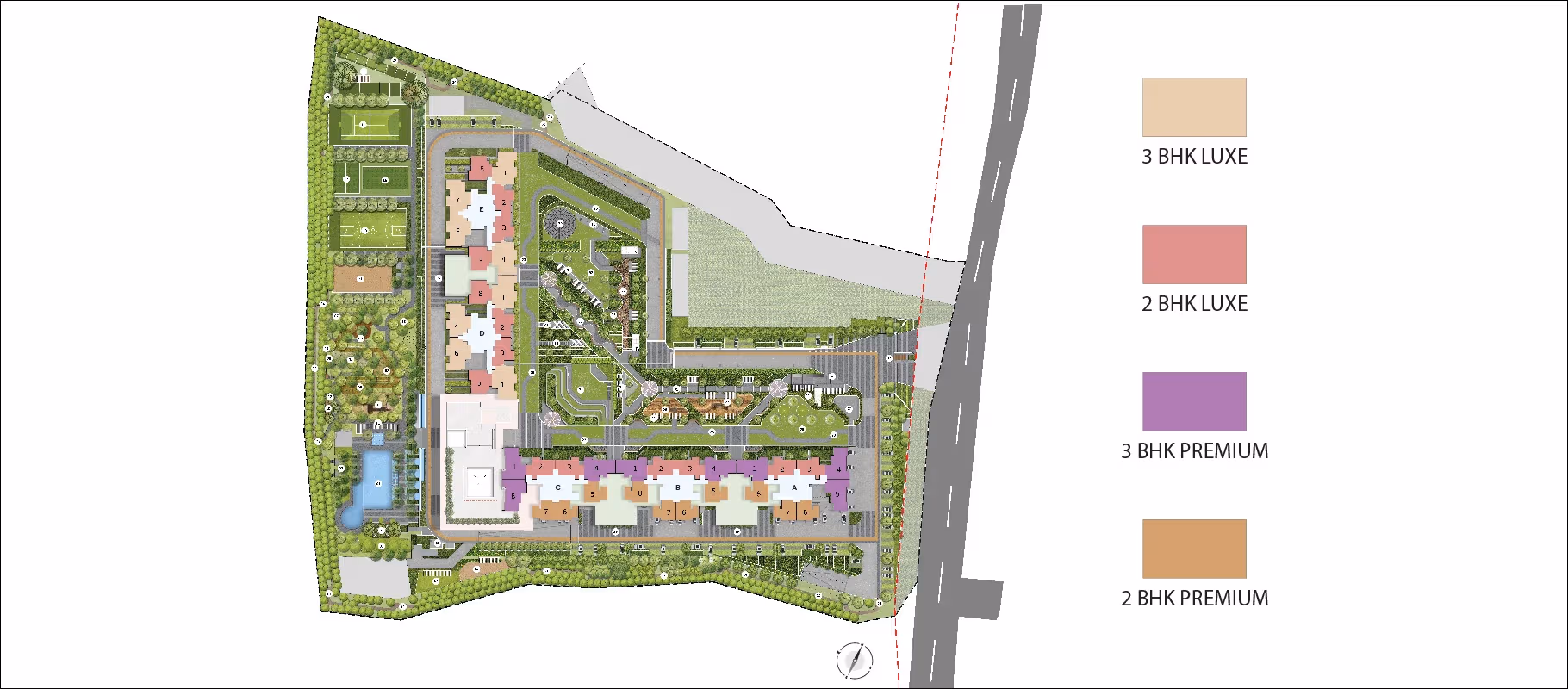 Godrej Parkshire Whitefield- Hoskote​, Bengaluru Master Plan