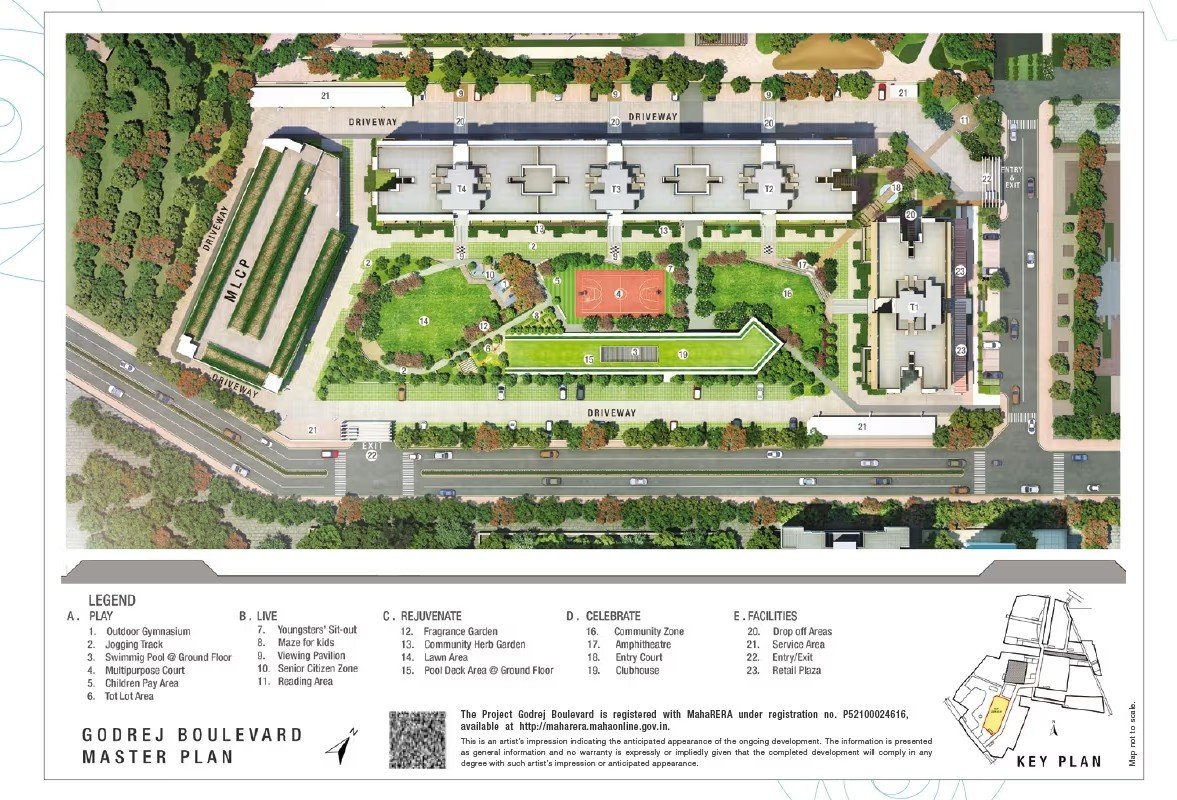 The Rivergreens Manjari, Pune Master Plan