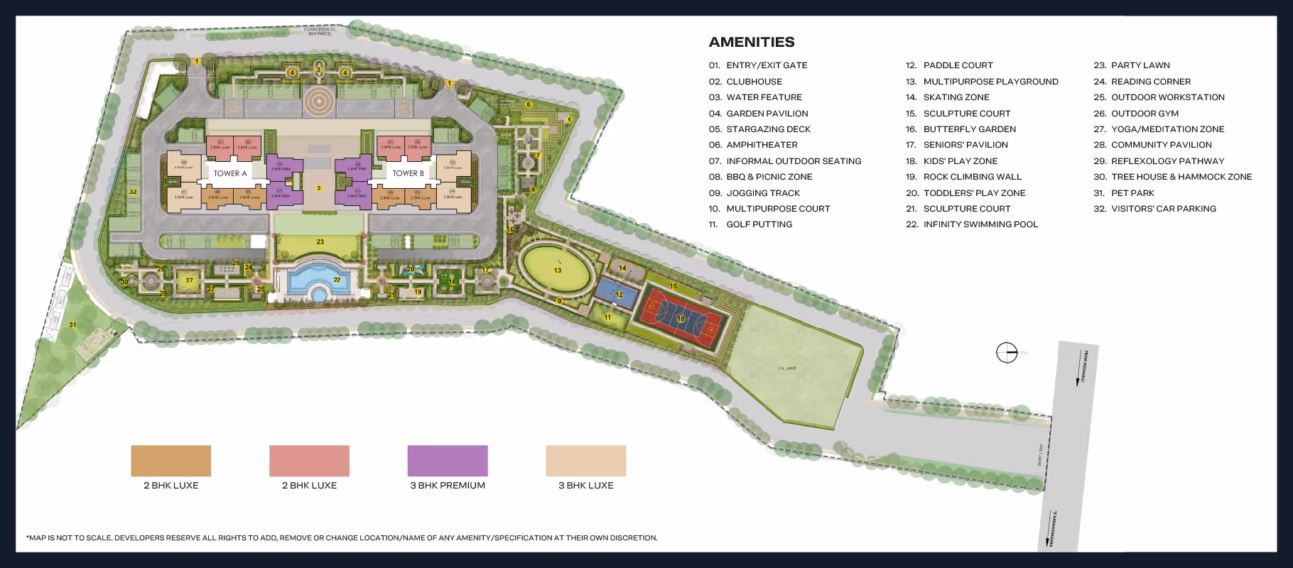 Godrej Regent Park Sarjapur, Bengaluru Master Plan